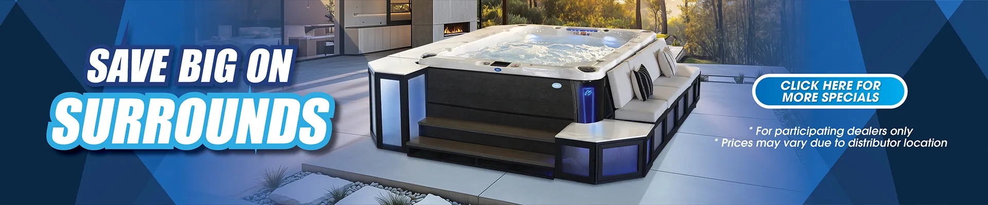 Calspas hot tub being used in a family setting - Fort Bragg