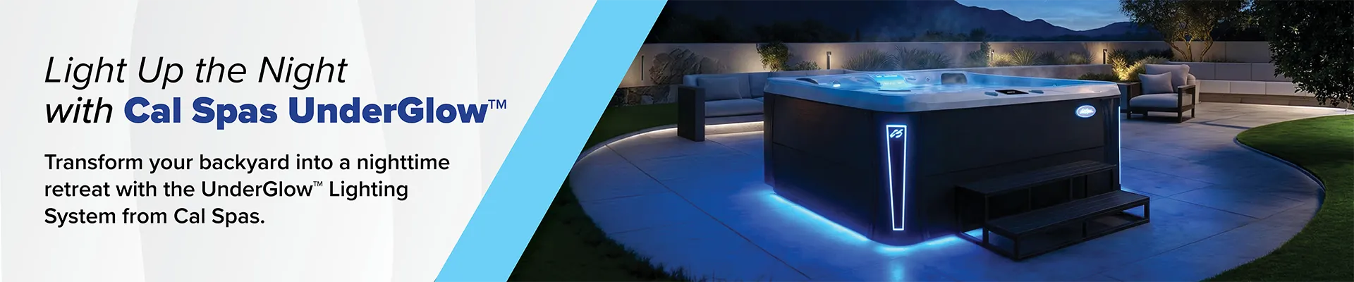 Calspas hot tub being used in a family setting - Fort Bragg