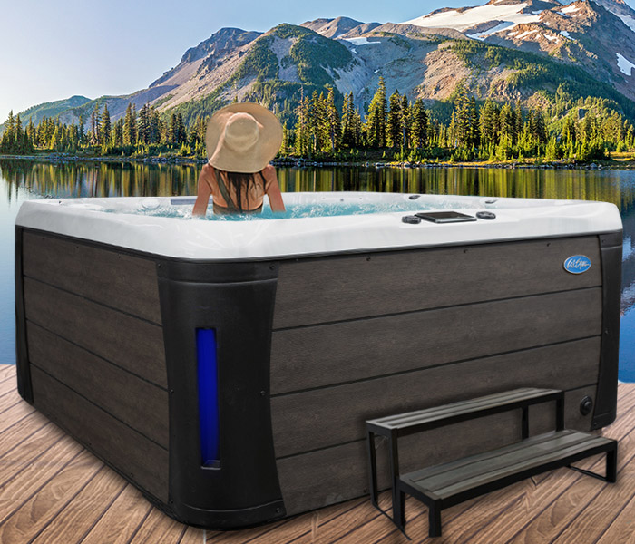 Calspas hot tub being used in a family setting - hot tubs spas for sale Fort Bragg